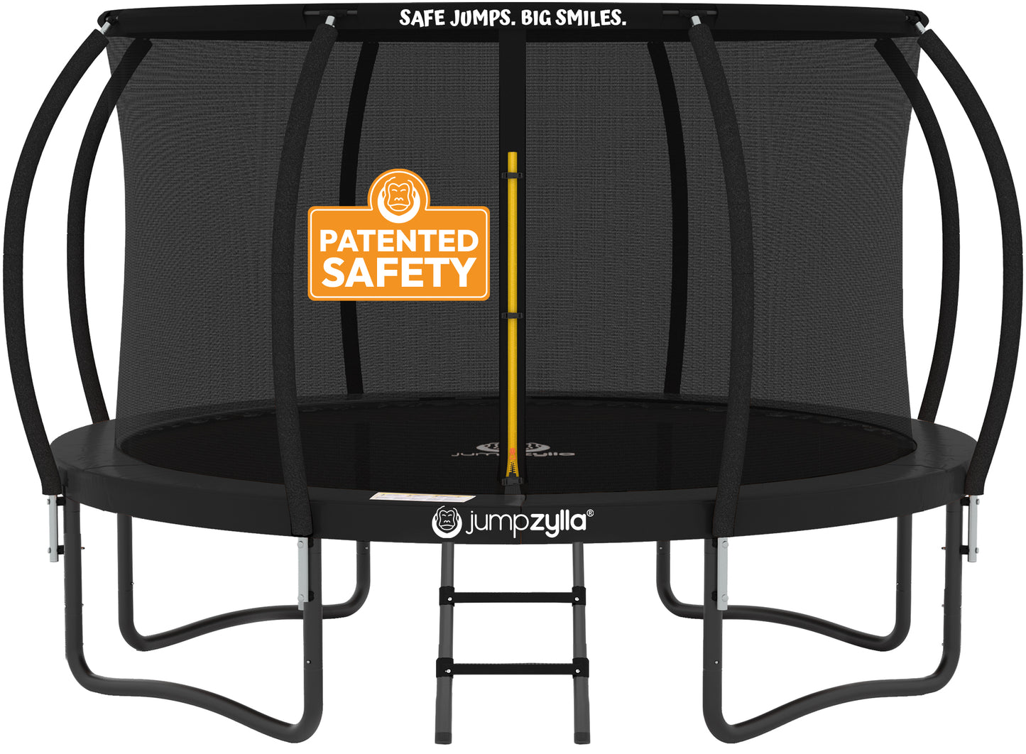 Jumpzylla 14FT Trampoline with Enclosure & Double Color Pad Cover