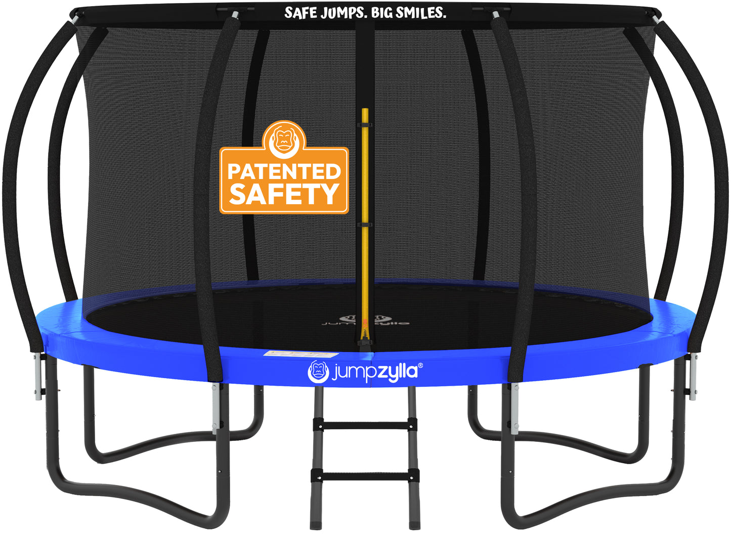 Jumpzylla 14FT Trampoline with Enclosure & Double Color Pad Cover