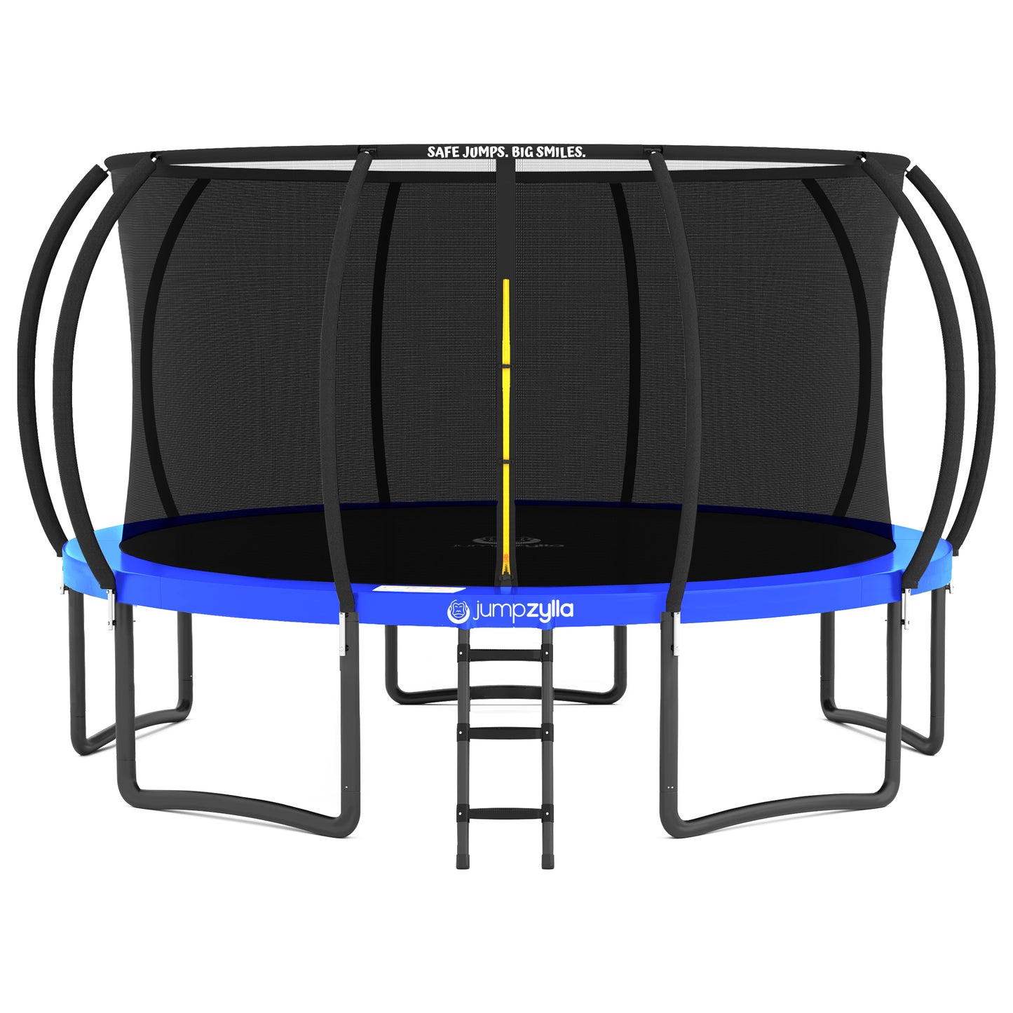 Jumpzylla 15FT Trampoline with Enclosure & Double Color Pad Cover