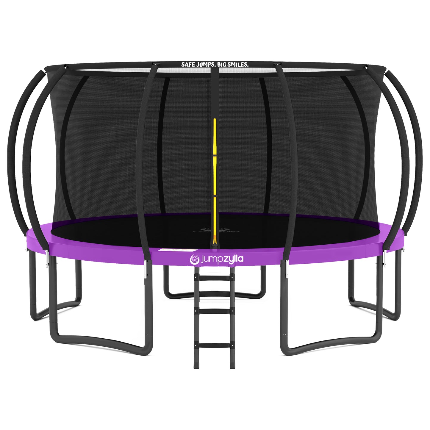 Jumpzylla 15FT Trampoline with Enclosure & Double Color Pad Cover