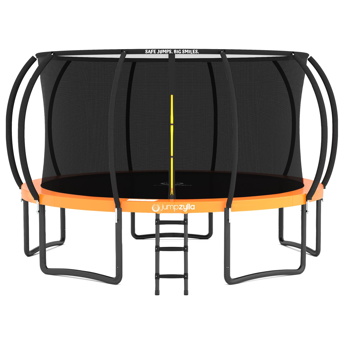 Jumpzylla 15FT Trampoline with Enclosure & Double Color Pad Cover