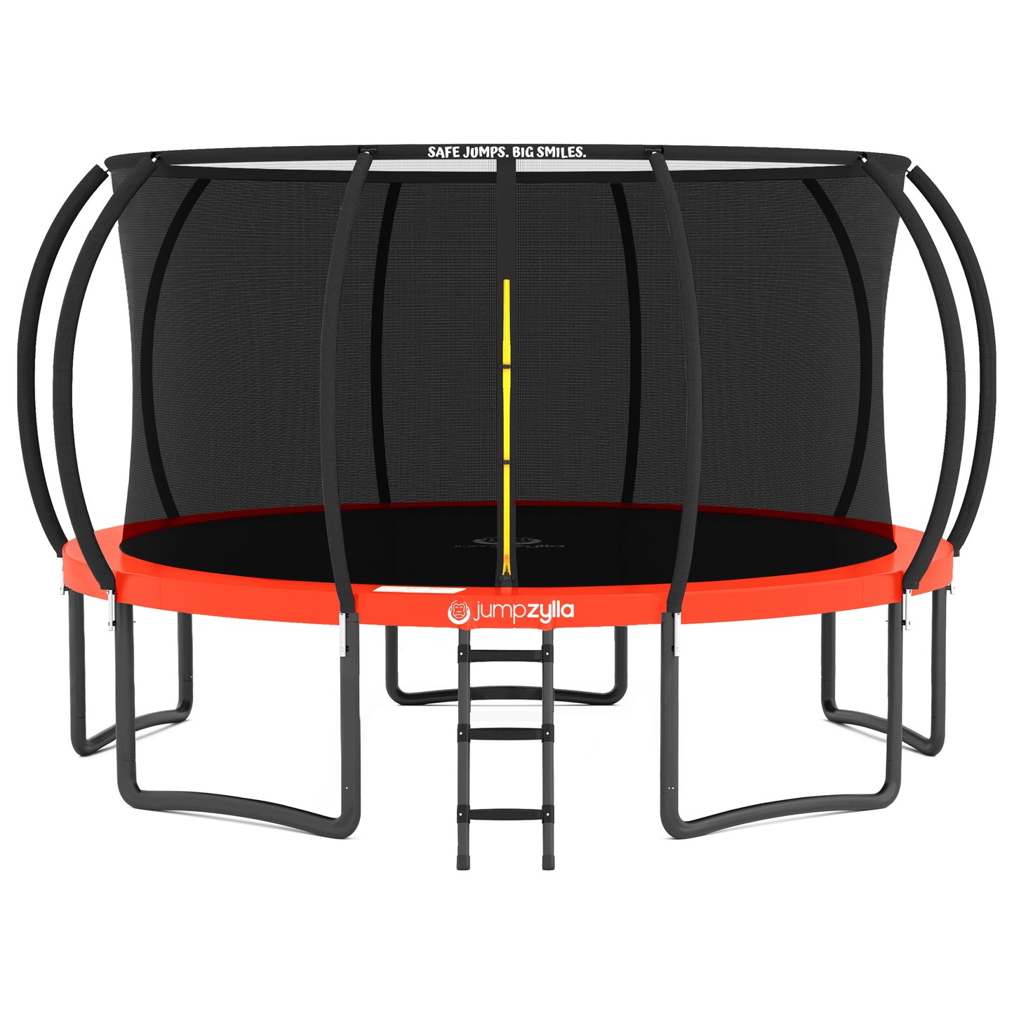 Jumpzylla 15FT Trampoline with Enclosure & Double Color Pad Cover