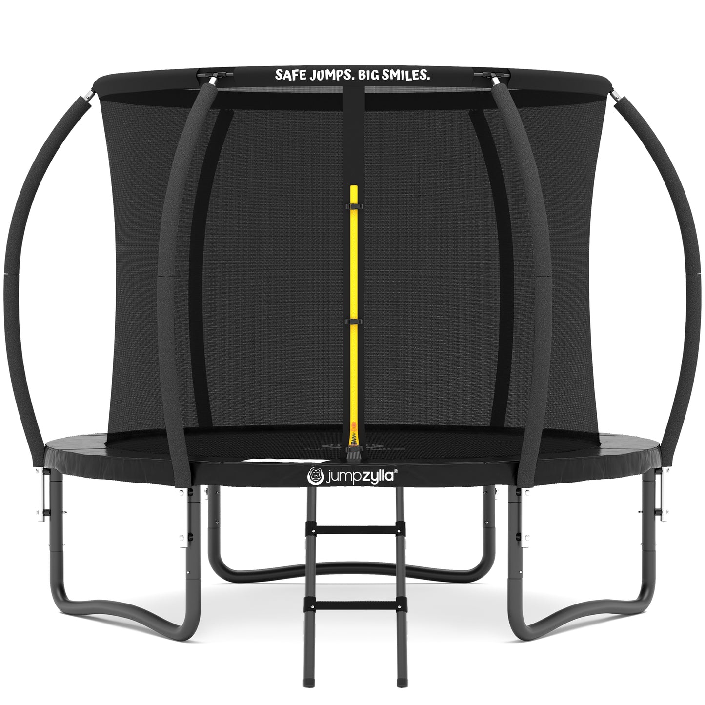 Jumpzylla 8FT Trampoline with Enclosure & Double Color Pad Cover