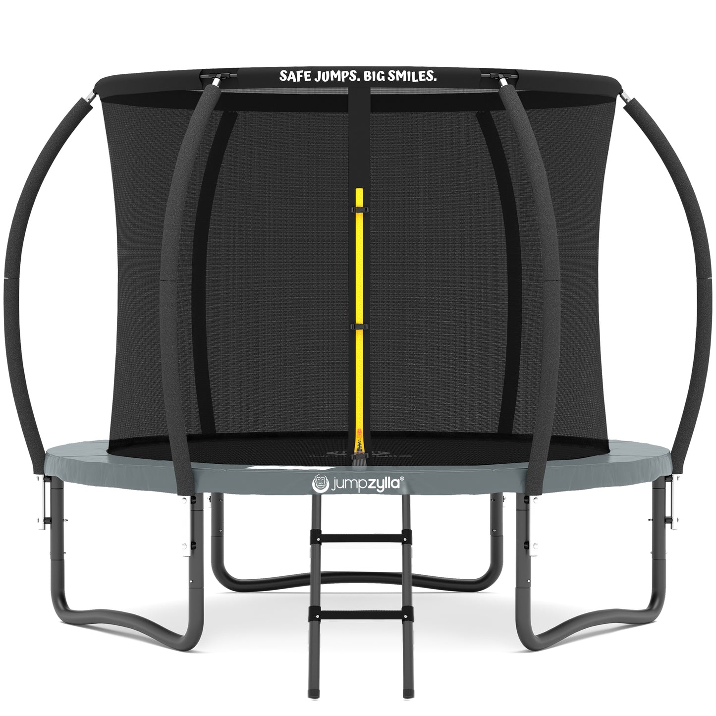 Jumpzylla 8FT Trampoline with Enclosure & Double Color Pad Cover