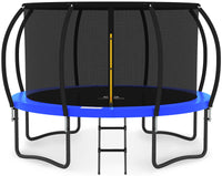 Thumbnail for Jumpzylla 12FT Trampoline with Enclosure & Double Color Pad Cover