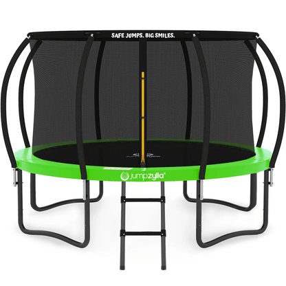 Jumpzylla Premium 14ft Trampoline with Extra Protection | ASTM Safety Certified