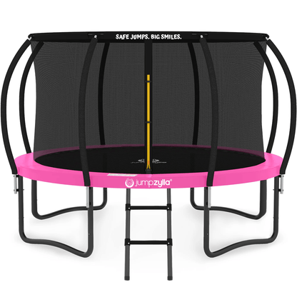 Jumpzylla Premium 14ft Trampoline with Extra Protection | ASTM Safety Certified