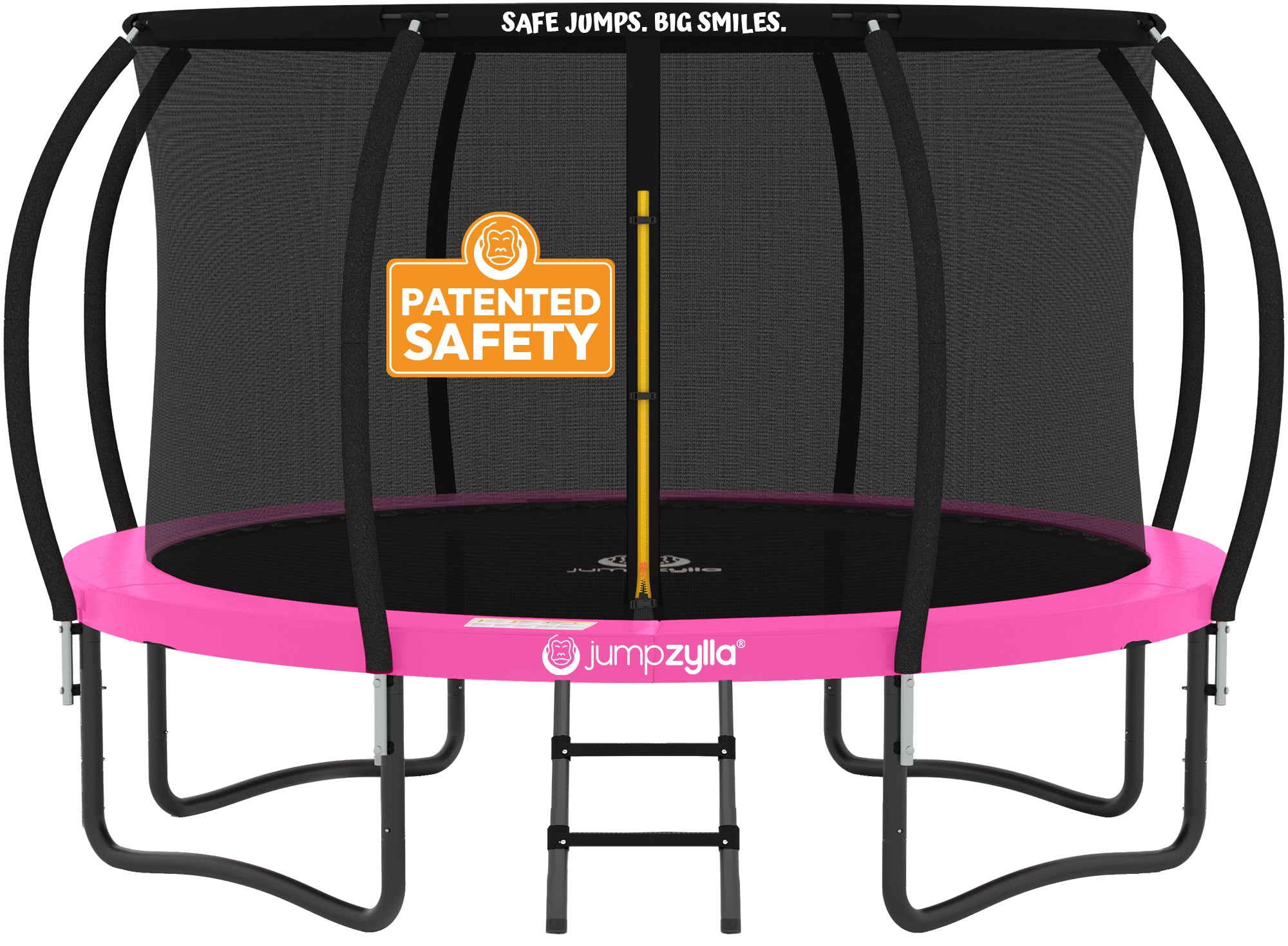 Jumpzylla 12FT Trampoline with Enclosure & Double Color Pad Cover