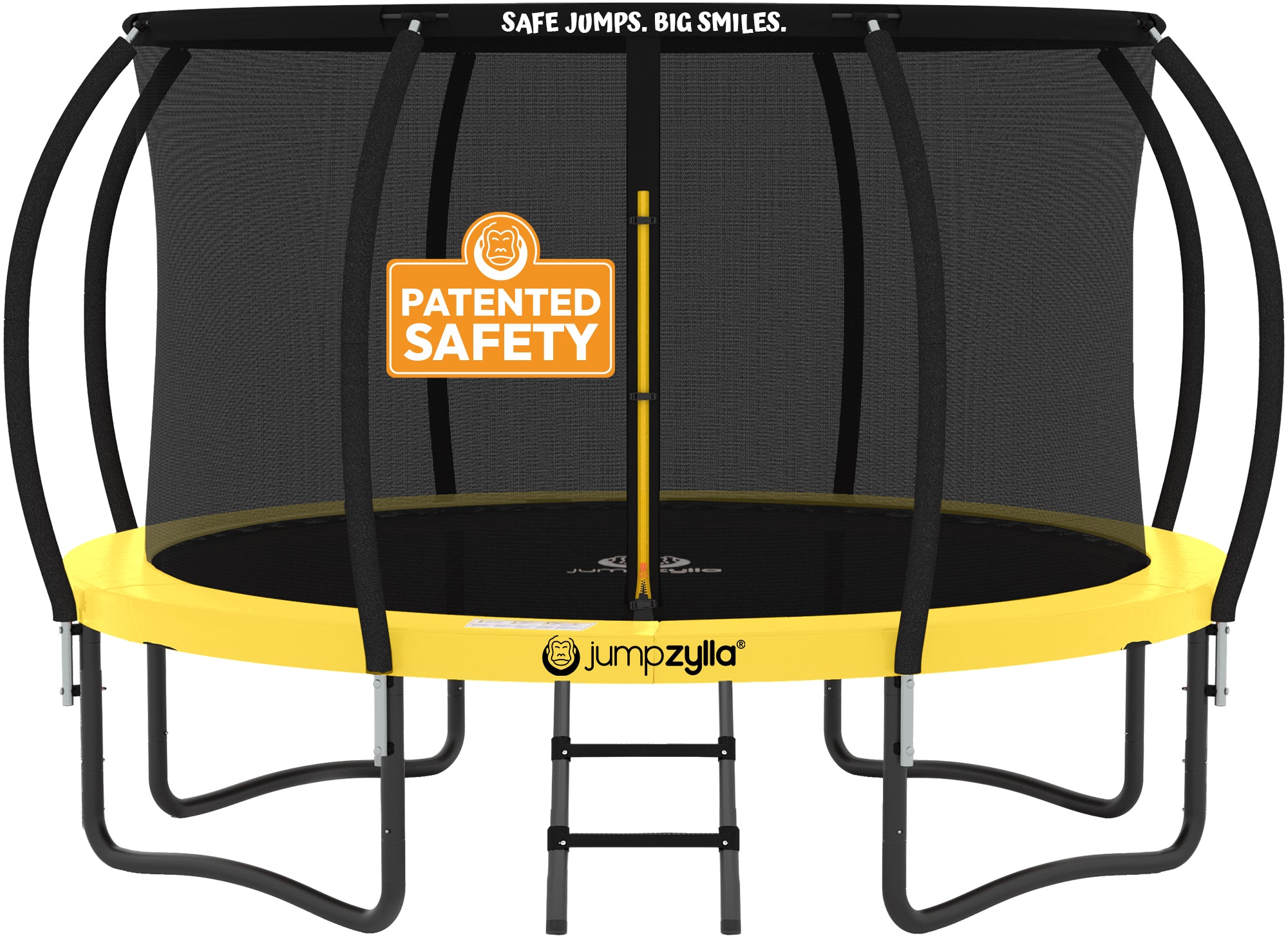 Jumpzylla 12FT Trampoline with Enclosure & Double Color Pad Cover