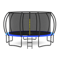 Thumbnail for Jumpzylla 16FT Trampoline with Enclosure & Double Color Pad Cover
