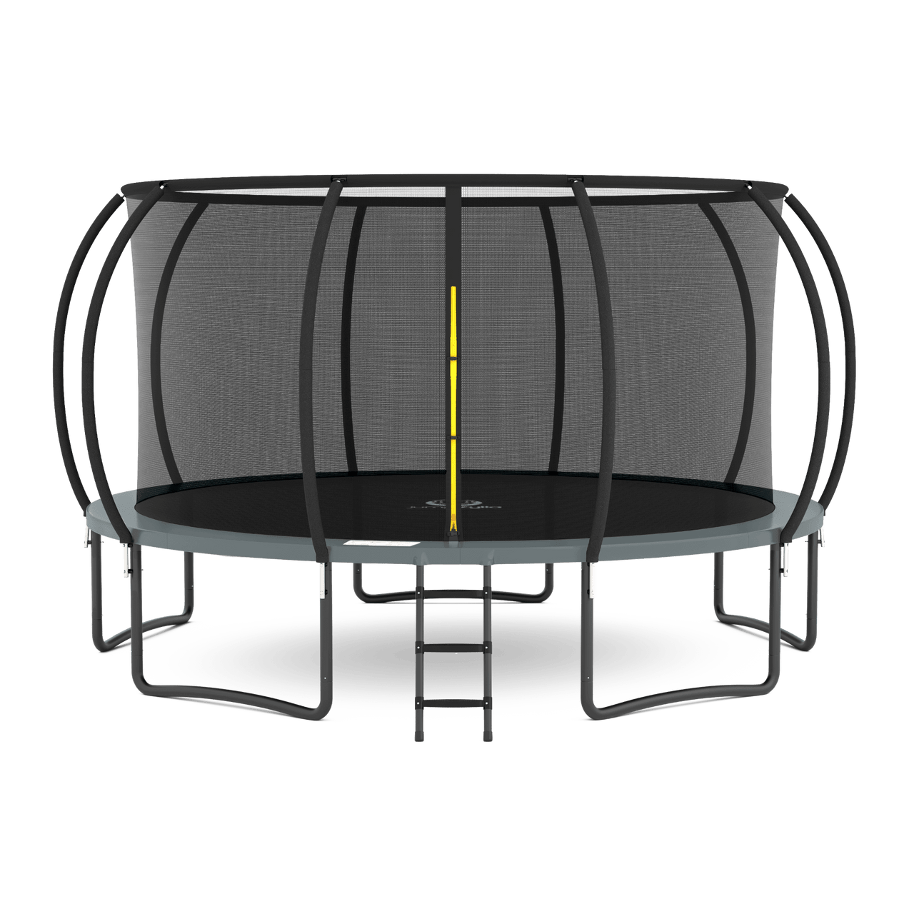 Jumpzylla 15FT Trampoline with Enclosure & Double Color Pad Cover