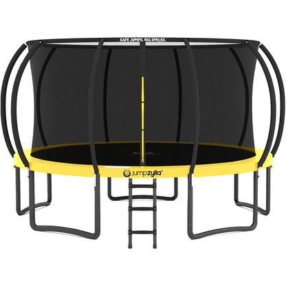 Jumpzylla Premium 16ft Trampoline with Extra Protection | ASTM Safety Certified
