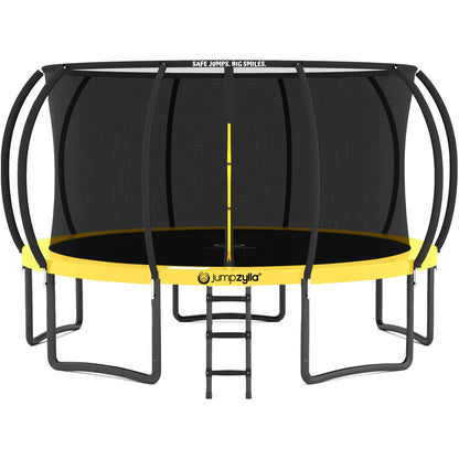 Jumpzylla 16FT Trampoline with Enclosure & Double Color Pad Cover