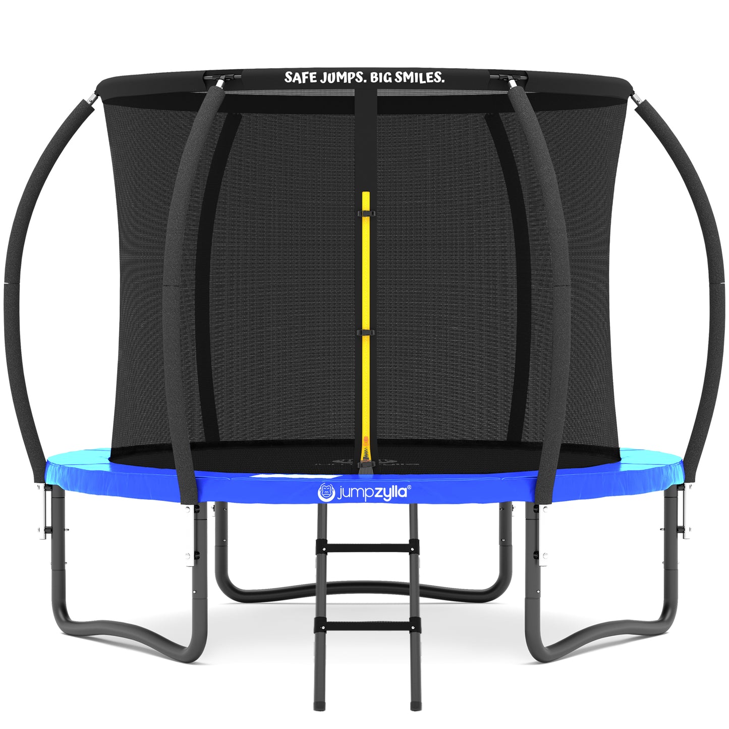 Jumpzylla 8FT Trampoline with Enclosure & Double Color Pad Cover