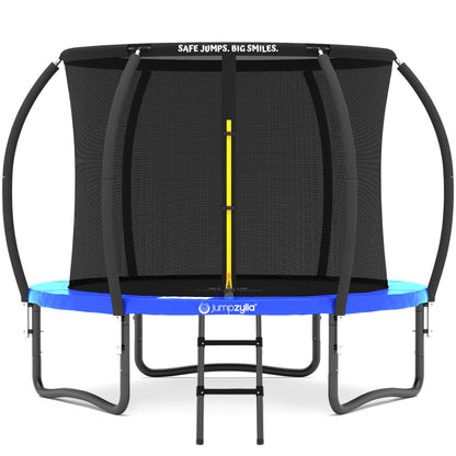 Jumpzylla 8FT Trampoline with Enclosure & Double Color Pad Cover