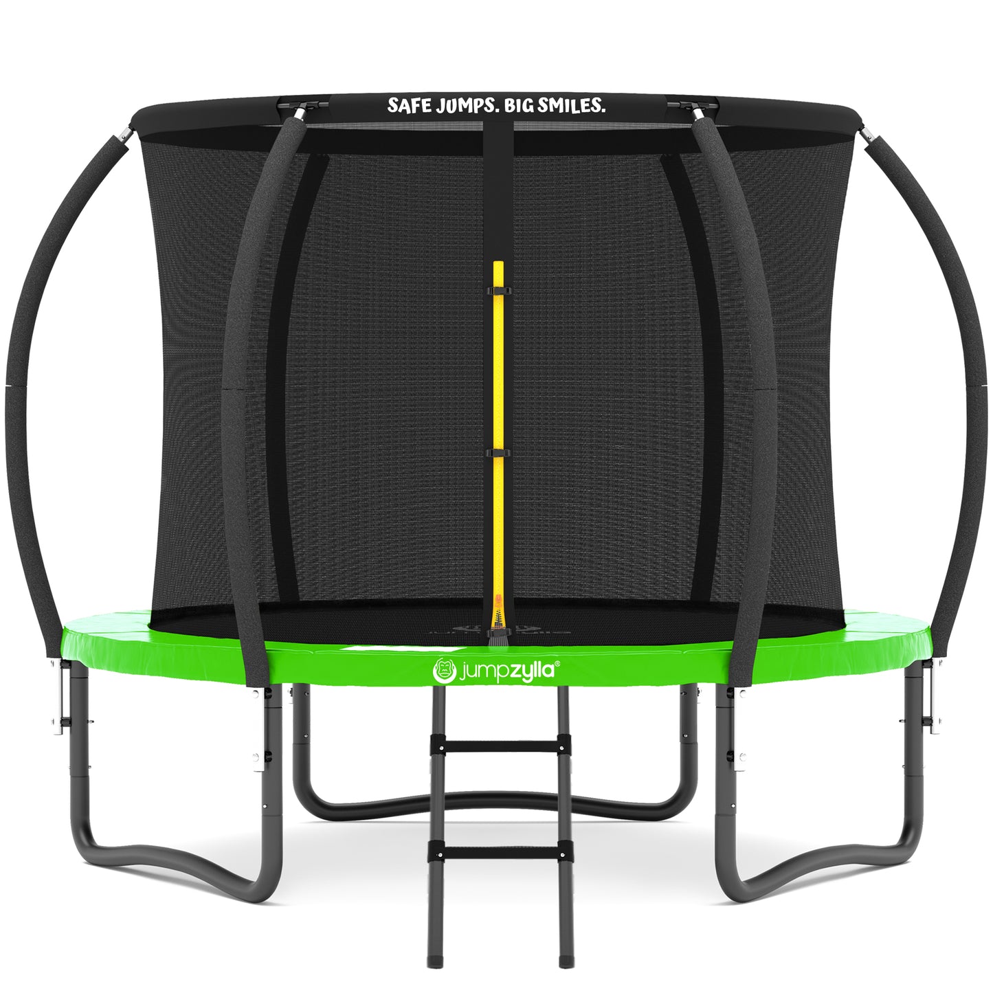 Jumpzylla 8FT Trampoline with Enclosure & Double Color Pad Cover