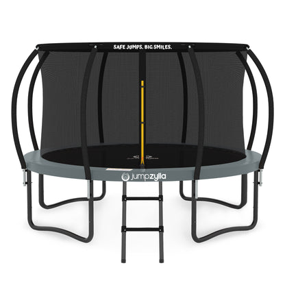 Jumpzylla 10FT Trampoline with Enclosure & Double Color Pad Cover