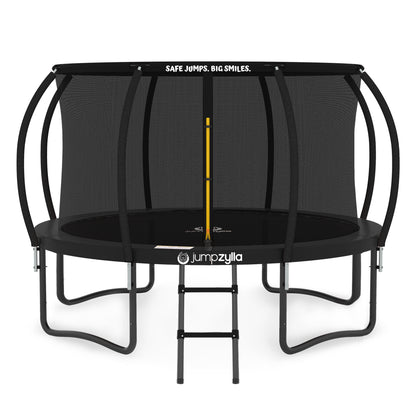 Jumpzylla 10FT Trampoline with Enclosure & Double Color Pad Cover