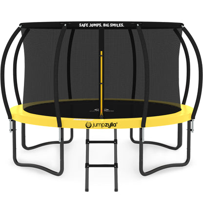 Jumpzylla 10FT Trampoline with Enclosure & Double Color Pad Cover