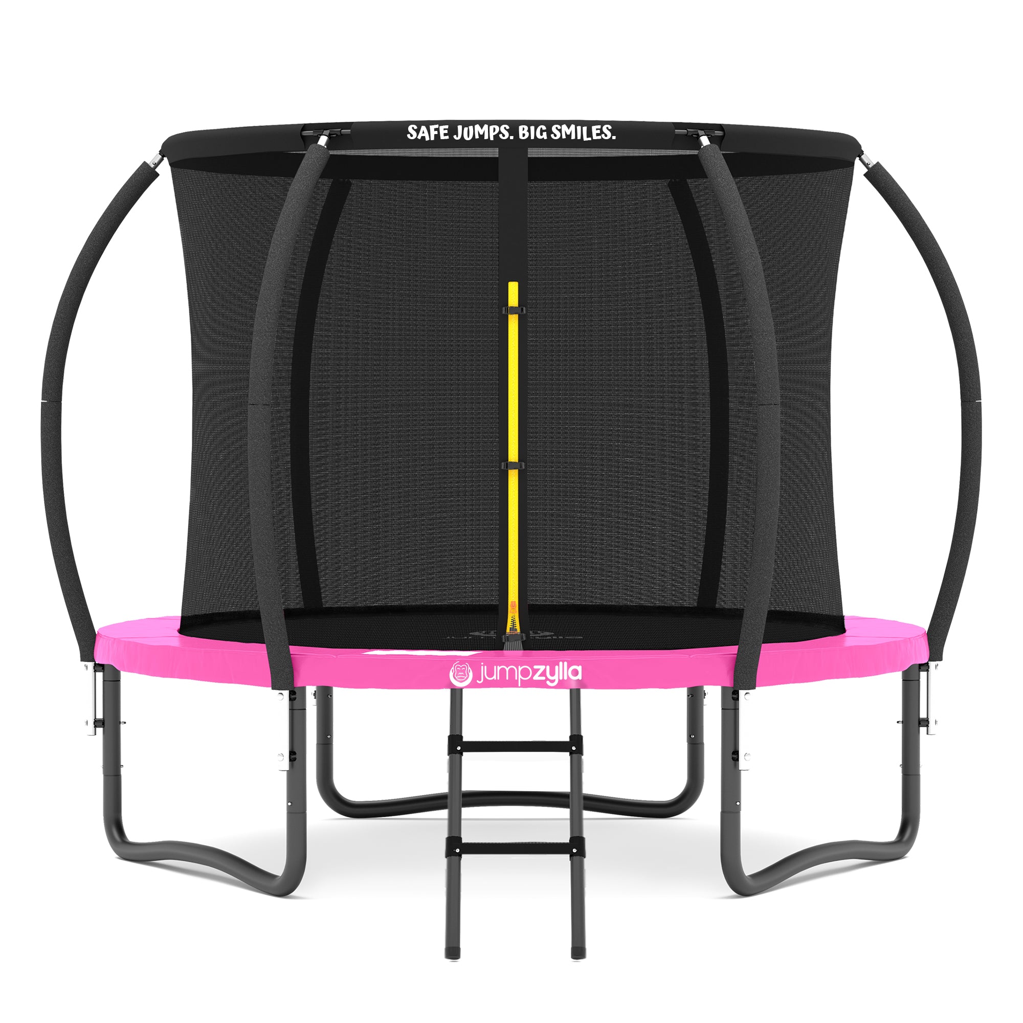 Jumpzylla 8FT Trampoline with Enclosure & Double Color Pad