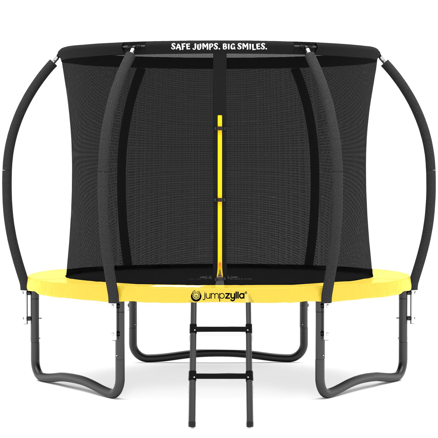 Jumpzylla 8FT Trampoline with Enclosure & Double Color Pad Cover