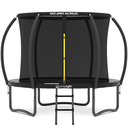 Jumpzylla 8FT Trampoline with Enclosure & Double Color Pad Cover
