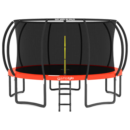 Jumpzylla 16FT Trampoline with Enclosure & Double Color Pad Cover