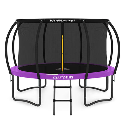 Jumpzylla 10FT Trampoline with Enclosure & Double Color Pad Cover