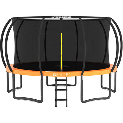 Jumpzylla 16FT Trampoline with Enclosure & Double Color Pad Cover
