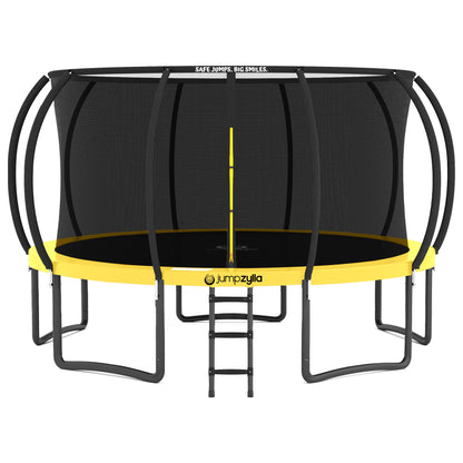 Jumpzylla 16FT Trampoline with Enclosure & Double Color Pad Cover