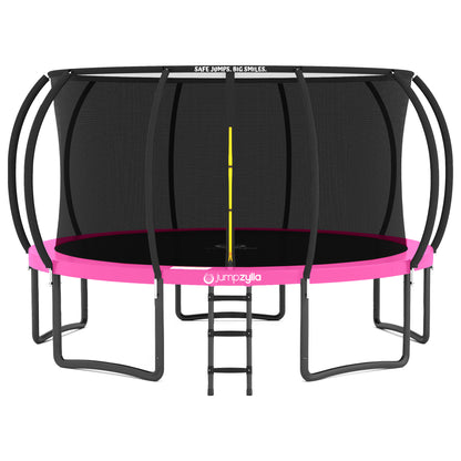 Jumpzylla 16FT Trampoline with Enclosure & Double Color Pad Cover