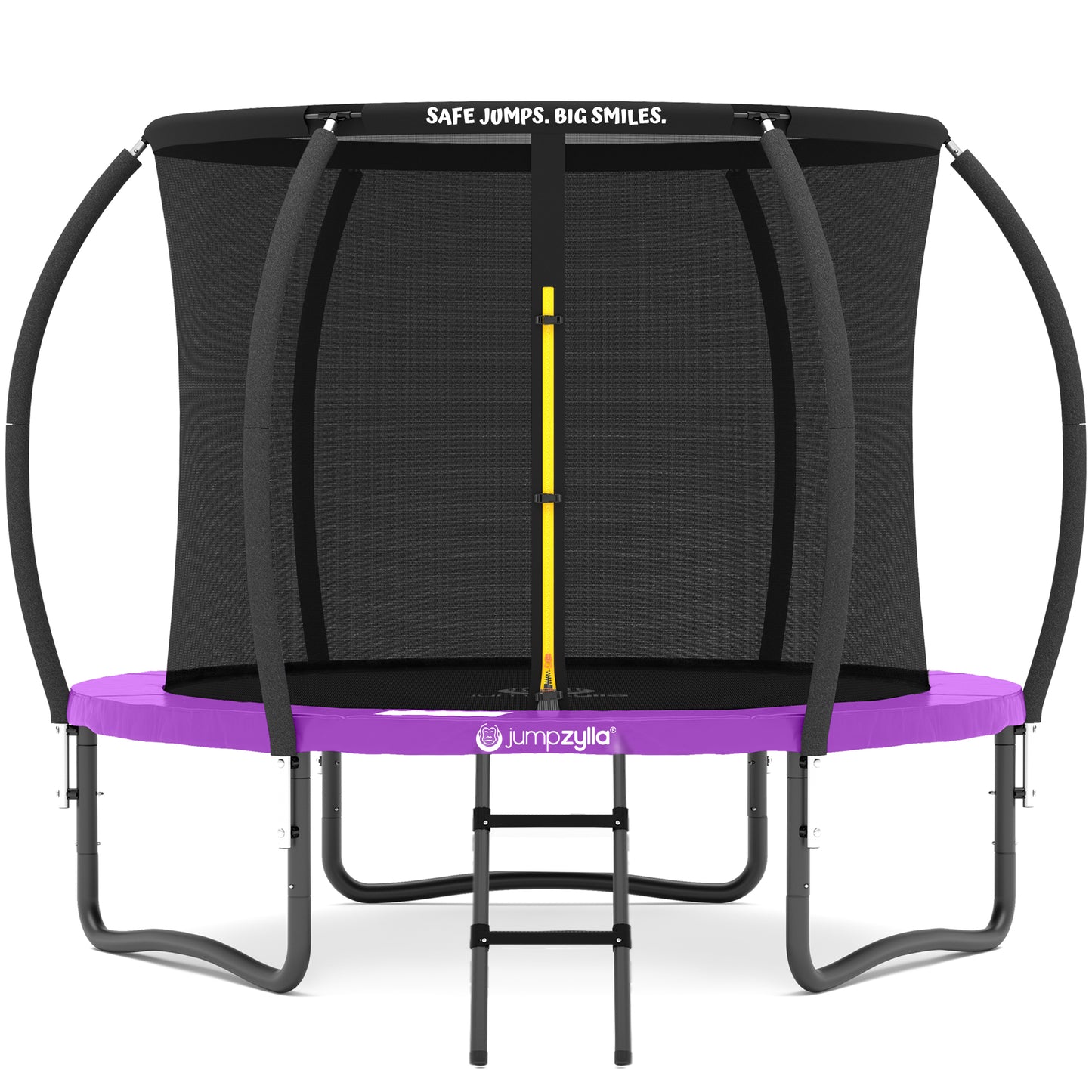 Jumpzylla 8FT Trampoline with Enclosure & Double Color Pad Cover