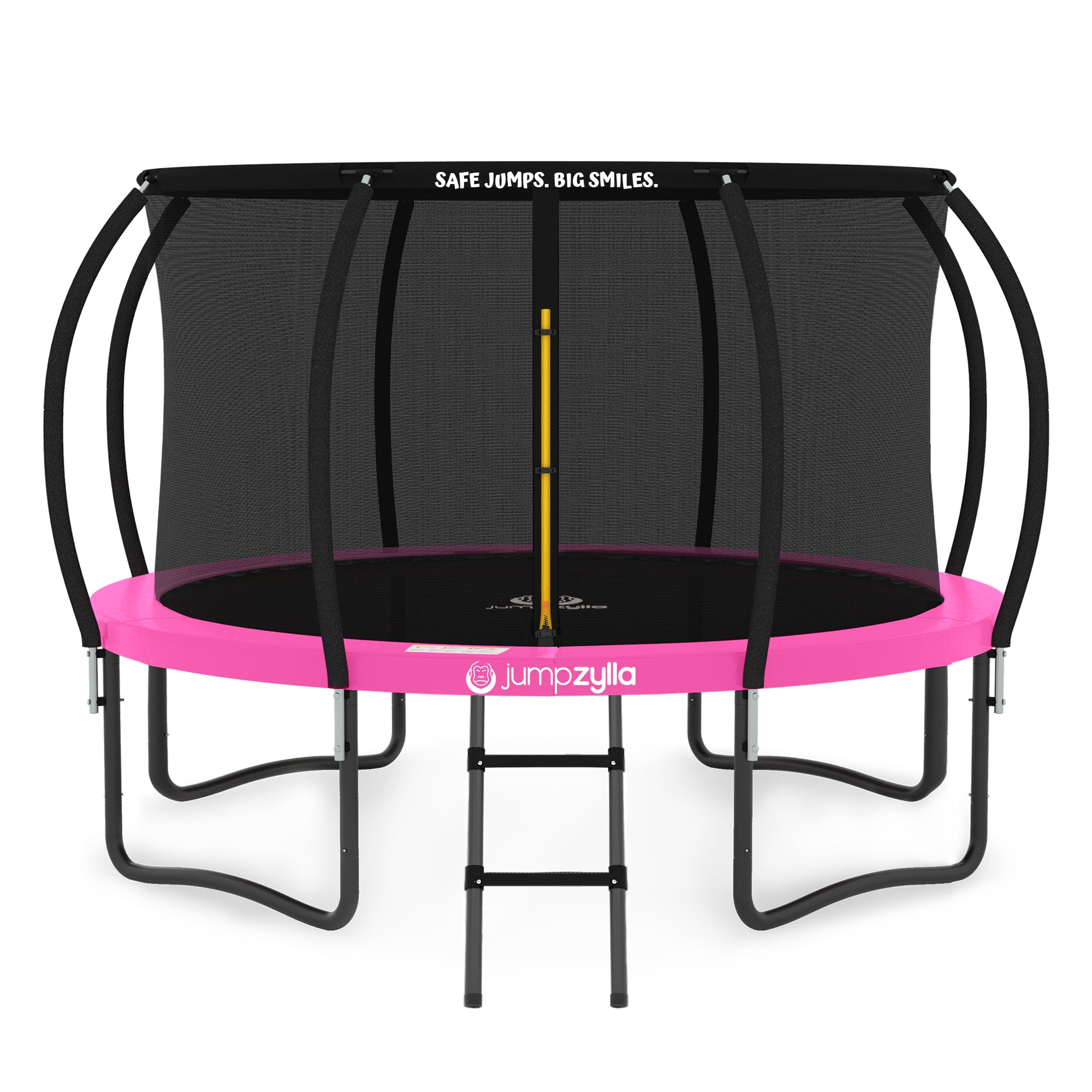 ★Jun-8★ Jumpzylla 14FT Trampoline with Enclosure & Double Color Pad