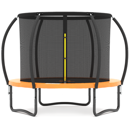 Jumpzylla 8FT Trampoline with Enclosure & Double Color Pad Cover