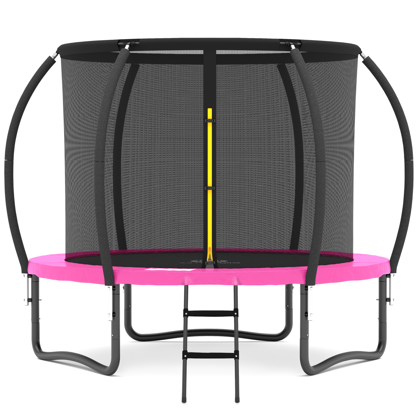 Jumpzylla 8FT Trampoline with Enclosure & Double Color Pad Cover