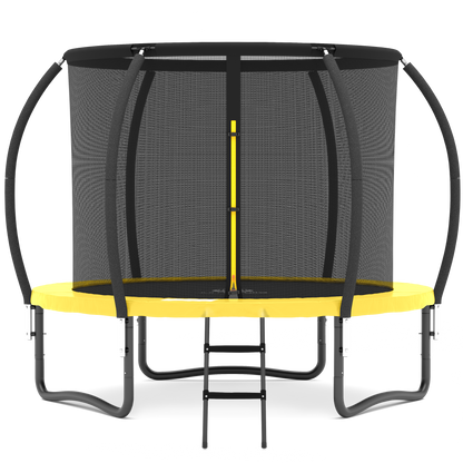Jumpzylla 8FT Trampoline with Enclosure & Double Color Pad Cover