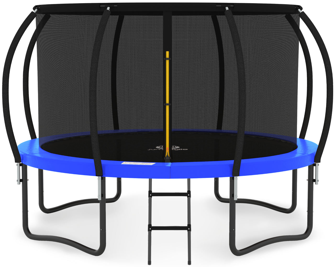 Jumpzylla 10FT Trampoline with Enclosure & Double Color Pad Cover Encl ...
