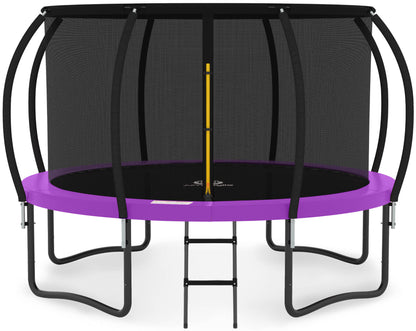 Jumpzylla 14FT Trampoline with Enclosure & Double Color Pad Cover