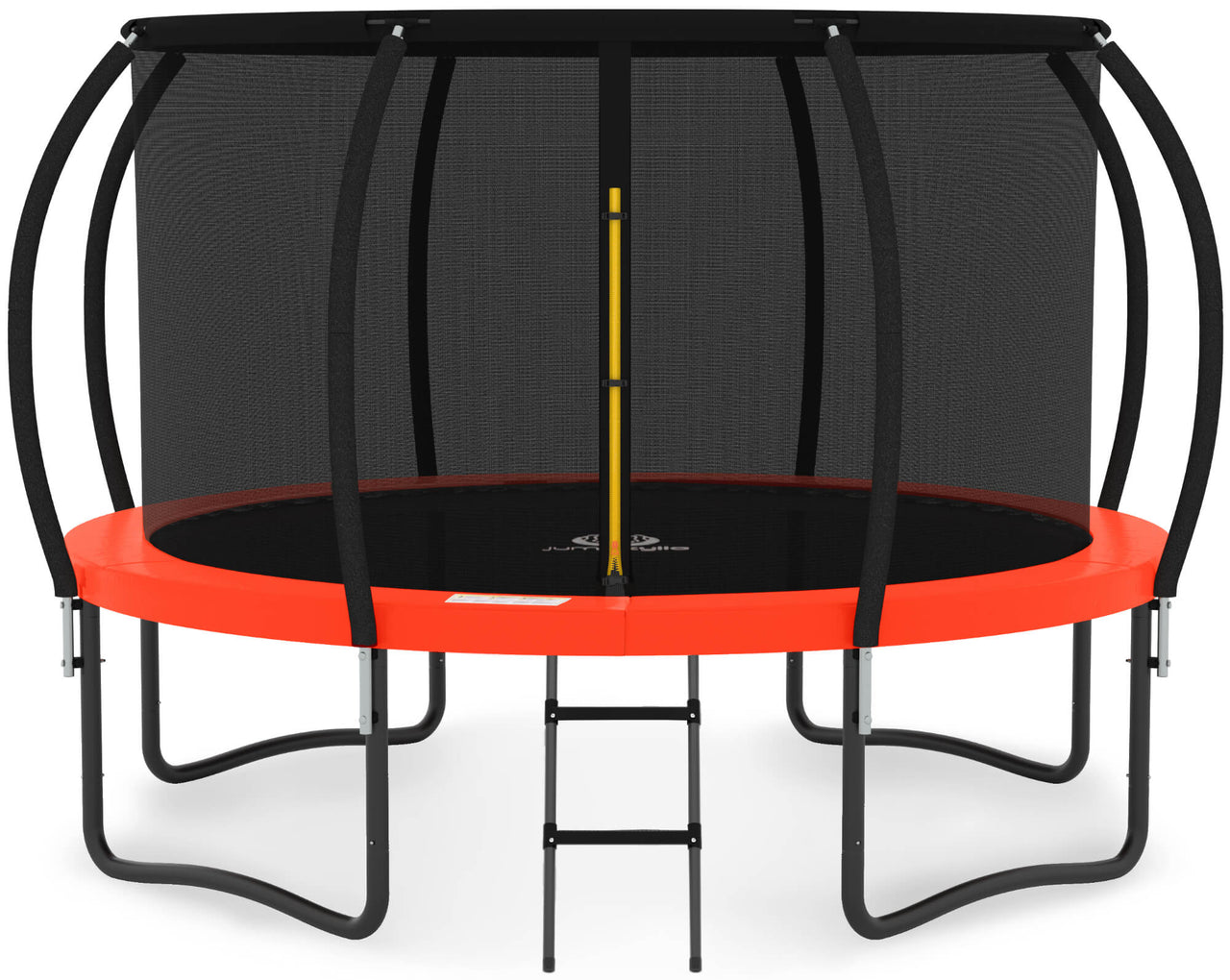 Jumpzylla 12FT Trampoline with Enclosure & Double Color Pad Cover