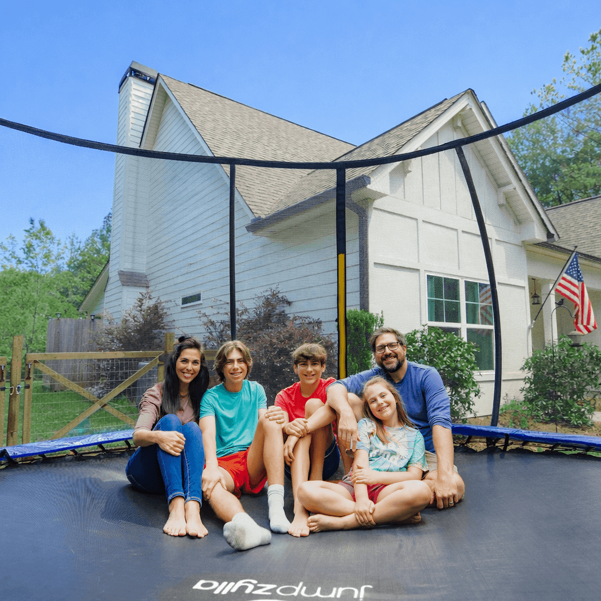 Jumpzylla Premium 12ft Trampoline with Extra Protection | ASTM Safety Certified