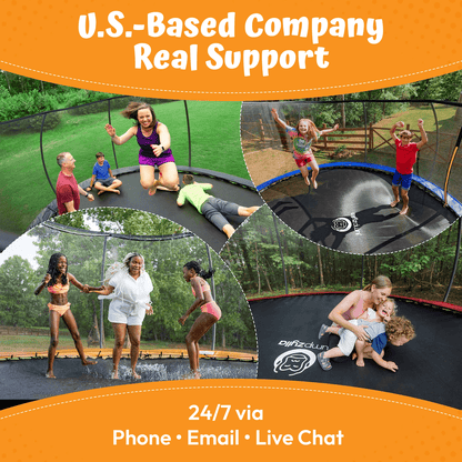 Jumpzylla Premium 8ft Trampoline with Extra Protection | ASTM Safety Certified