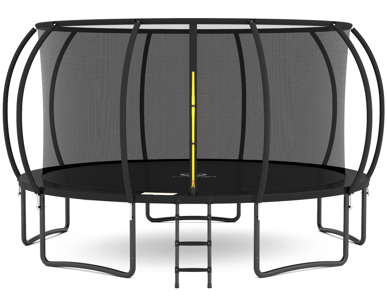 Jumpzylla 15FT Trampoline with Enclosure & Double Color Pad Cover